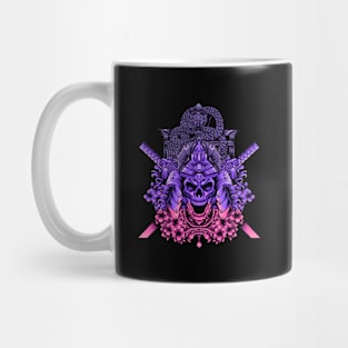 Samurai Skull warrior Mug